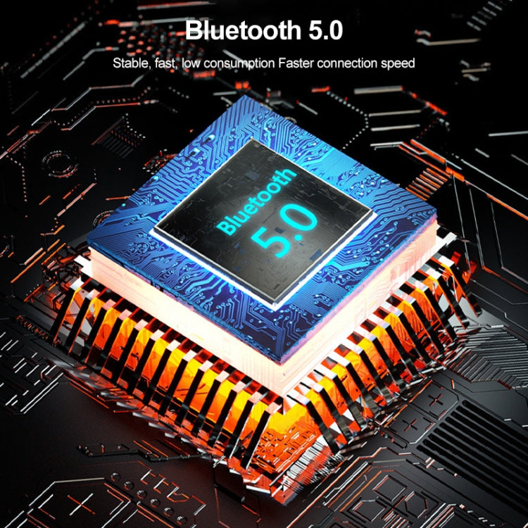 EBS-045 Wireless Stereo RGB Mini Portable Outdoor Music Subwoofer Stereo Speaker with Light (Black) - Desktop Speaker by buy2fix | Online Shopping UK | buy2fix