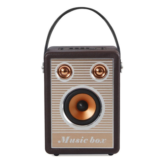 Handheld Wireless Bluetooth Speaker (Brown) by buy2fix