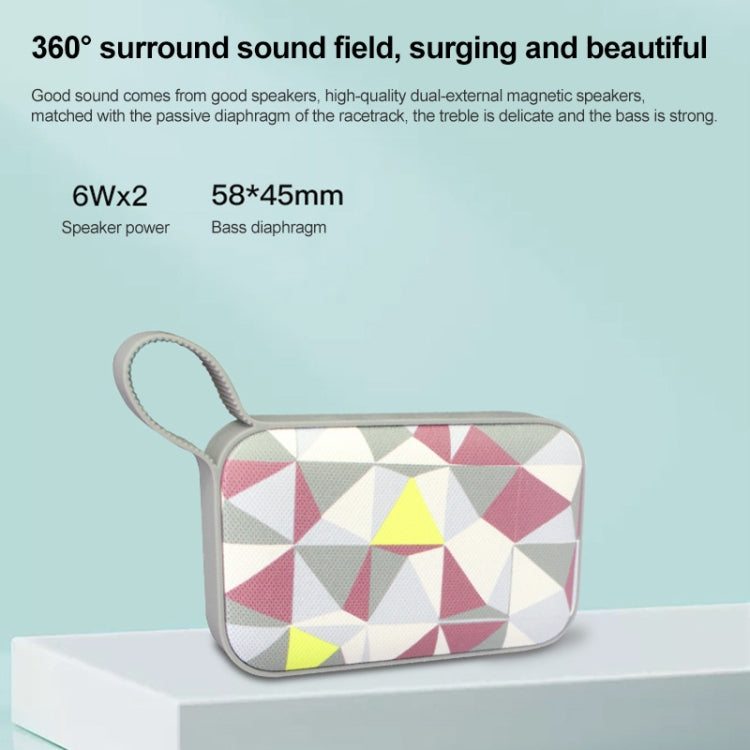 EBS-602 Portable Outdoor Waterproof Subwoofer Wireless Bluetooth Speaker - Waterproof Speaker by buy2fix | Online Shopping UK | buy2fix