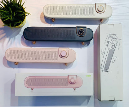 EWA L102 Classic Style Retro Bluetooth Wireless Speaker, Support TF/AUX(White) - Desktop Speaker by EWA | Online Shopping UK | buy2fix