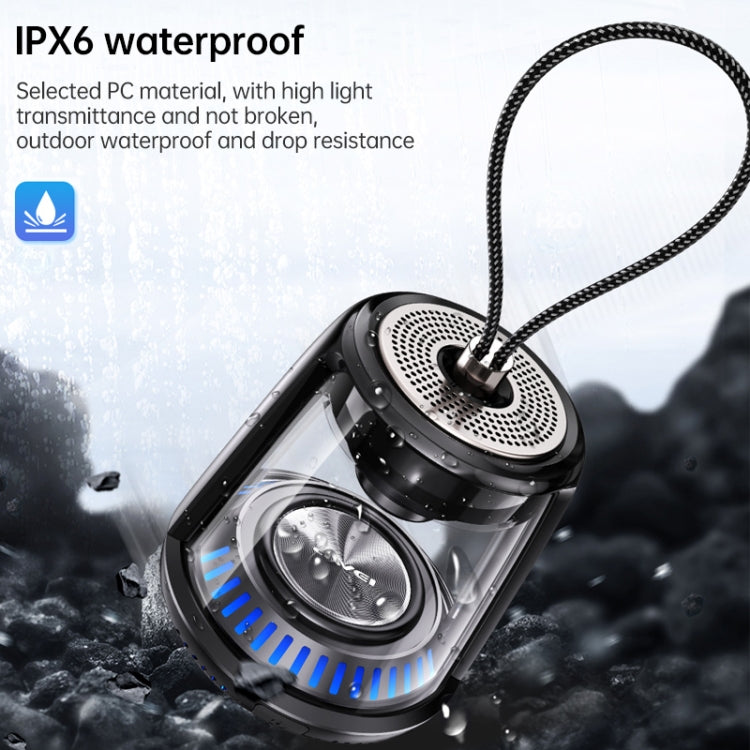 awei Y666 Mini Portable Outdoor Bluetooth Speaker, Support TWS Play - Desktop Speaker by awei | Online Shopping UK | buy2fix