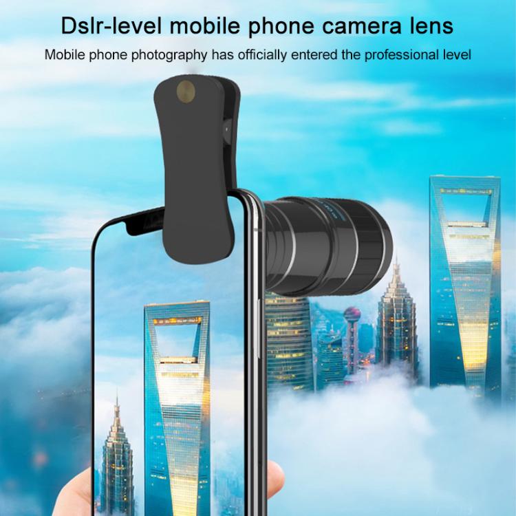 HAUTIK HK-002 5 in 1 180 Degree Fisheye Lens + 0.65X Macro &  Wide Lens + 12X Telephoto Lens + Star Line Lens Kits - Combination Lens by Hautik | Online Shopping UK | buy2fix