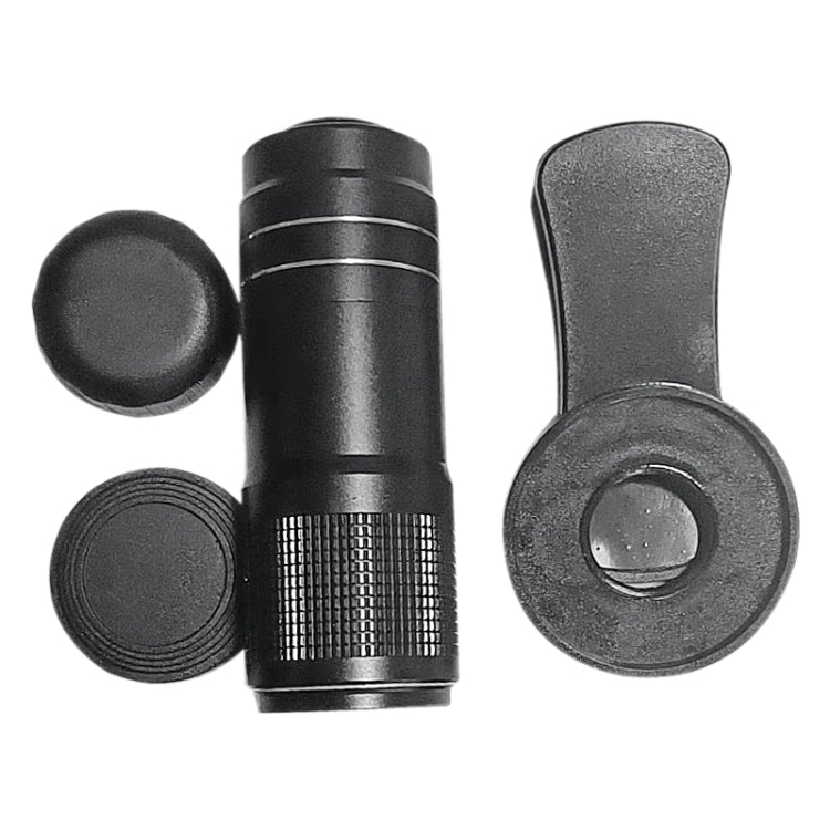 HAUTIK HK-005 Universal 12X 20mm F1.8 Telephoto Lens with Clip, For iPhone, Galaxy, Sony, Lenovo, HTC, Huawei, Google, LG, Xiaomi, other Smartphones and Ultra-thin Digital Camera - Combination Lens by Hautik | Online Shopping UK | buy2fix