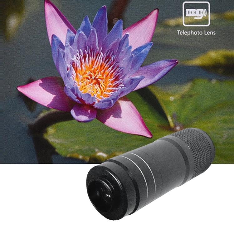 HAUTIK HK-005 Universal 12X 20mm F1.8 Telephoto Lens with Clip, For iPhone, Galaxy, Sony, Lenovo, HTC, Huawei, Google, LG, Xiaomi, other Smartphones and Ultra-thin Digital Camera - Combination Lens by Hautik | Online Shopping UK | buy2fix