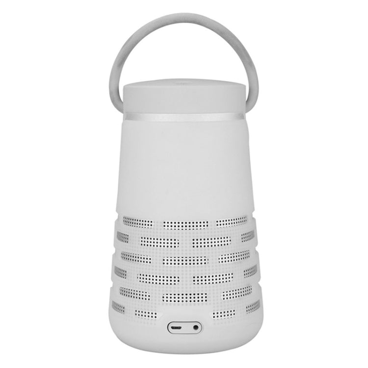 EBSC180-2 Portable Bluetooth Speaker Silicone Case Sling Cover for Bose SoundLink Revolve+ (White) - Protective Case by buy2fix | Online Shopping UK | buy2fix