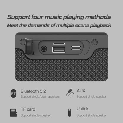 XDOBO 1983Plus IPX7 Waterproof Portable Outdoor Bluetooth Speaker Desktop Audio Subwoofer - Desktop Speaker by XDOBO | Online Shopping UK | buy2fix