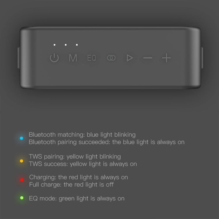 XDOBO 1983Plus IPX7 Waterproof Portable Outdoor Bluetooth Speaker Desktop Audio Subwoofer - Desktop Speaker by XDOBO | Online Shopping UK | buy2fix