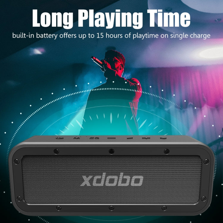 XDOBO Wake 1983 IPX7 Waterproof Portable Outdoor Wireless Bluetooth Speaker (Pink) - Desktop Speaker by XDOBO | Online Shopping UK | buy2fix
