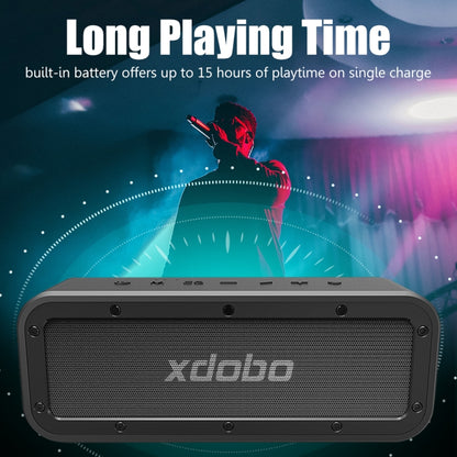 XDOBO Wake 1983 IPX7 Waterproof Portable Outdoor Wireless Bluetooth Speaker (Pink) - Desktop Speaker by XDOBO | Online Shopping UK | buy2fix