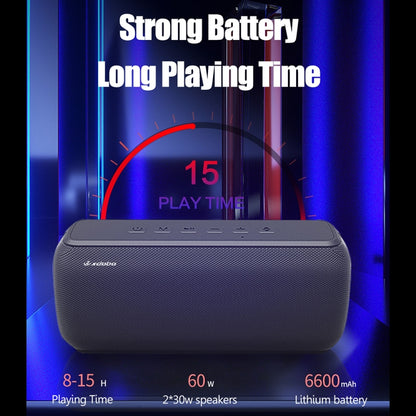 XDOBO X8 60W Wireless Bluetooth Speaker Outdoor Subwoofer Support TWS & TF Card (Red) - Desktop Speaker by XDOBO | Online Shopping UK | buy2fix