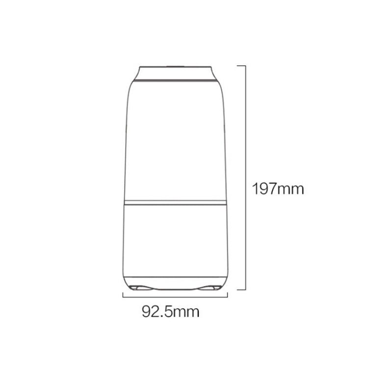 Original Xiaomi Youpin V03 Wireless Bluetooth Speaker with Colorful Light, Support Hands-free / AUX(Black) - Desktop Speaker by Xiaomi | Online Shopping UK | buy2fix