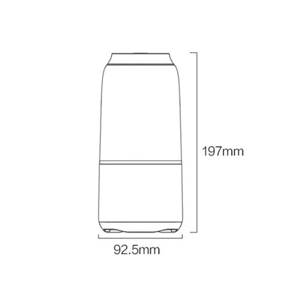 Original Xiaomi Youpin V03 Wireless Bluetooth Speaker with Colorful Light, Support Hands-free / AUX(White) - Desktop Speaker by Xiaomi | Online Shopping UK | buy2fix