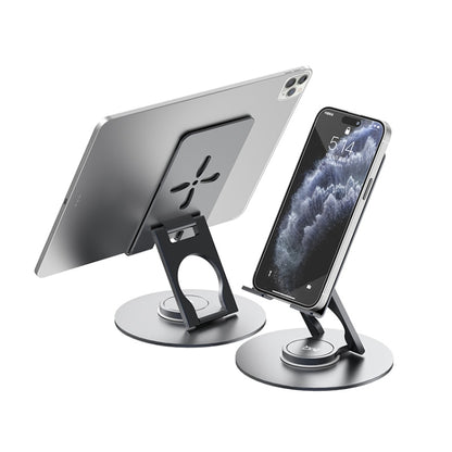 V269C 360 Degree Rotation Aluminum Alloy Desktop Phone Tablet Holder - Desktop Holder by buy2fix | Online Shopping UK | buy2fix