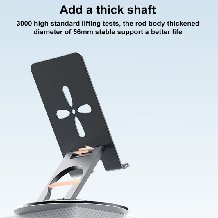 V269C 360 Degree Rotation Aluminum Alloy Desktop Phone Tablet Holder - Desktop Holder by buy2fix | Online Shopping UK | buy2fix