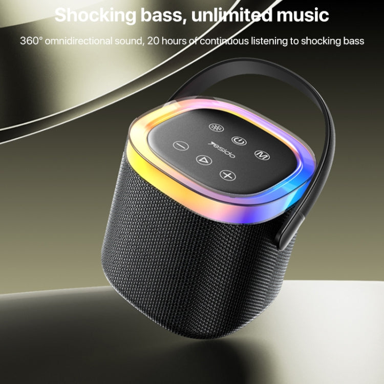 Yesido YSW25 8W RGB mini Portable Outdoor Bluetooth Speaker - Desktop Speaker by Yesido | Online Shopping UK | buy2fix