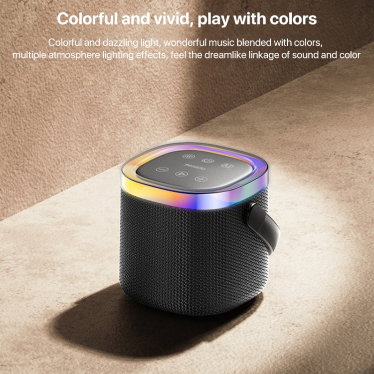 Yesido YSW25 8W RGB mini Portable Outdoor Bluetooth Speaker - Desktop Speaker by Yesido | Online Shopping UK | buy2fix