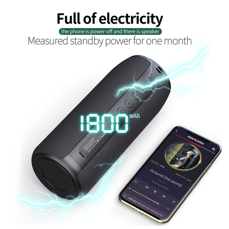 ZEALOT S51 Portable Stereo Bluetooth Speaker with Built-in Mic, Support Hands-Free Call & TF Card & AUX (Camouflage) - Desktop Speaker by ZEALOT | Online Shopping UK | buy2fix