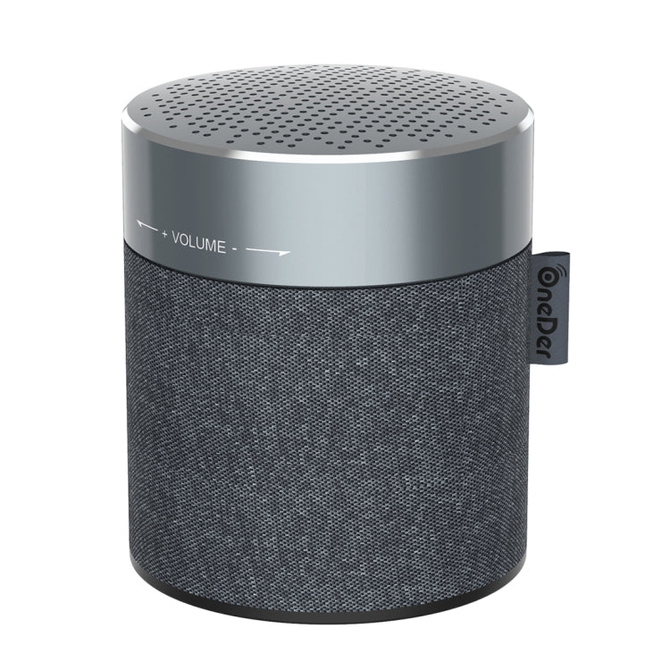 Oneder V13 Mini  Wireless Bluetooth Speaker, Support Hands-free & TF & FM & AUX(Grey) - Desktop Speaker by OneDer | Online Shopping UK | buy2fix
