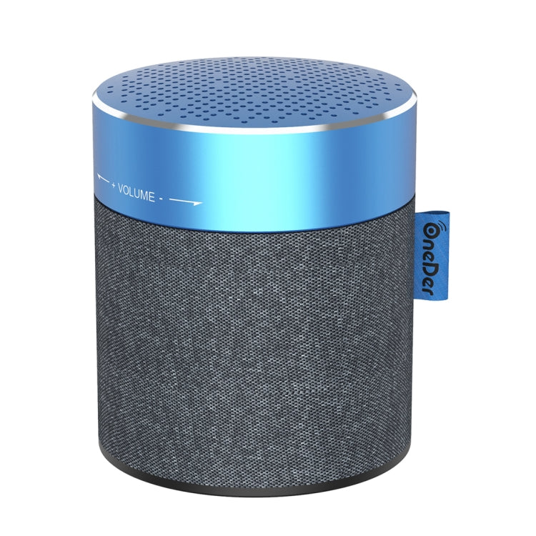 Oneder V13 Mini  Wireless Bluetooth Speaker, Support Hands-free & TF & FM & AUX(Blue) - Desktop Speaker by OneDer | Online Shopping UK | buy2fix