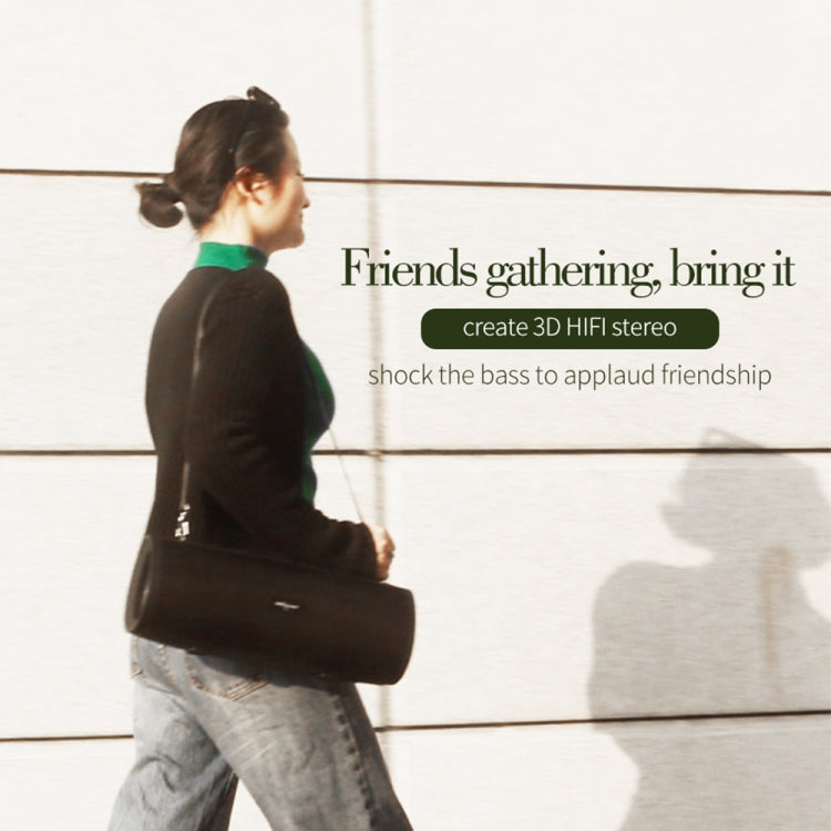 ZEALOT S39 Portable Subwoofer Wireless Bluetooth Speaker with Built-in Mic, Support Hands-Free Call & TF Card & AUX (Black) - Desktop Speaker by ZEALOT | Online Shopping UK | buy2fix