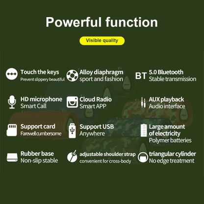 ZEALOT S39 Portable Subwoofer Wireless Bluetooth Speaker with Built-in Mic, Support Hands-Free Call & TF Card & AUX (Black) - Desktop Speaker by ZEALOT | Online Shopping UK | buy2fix