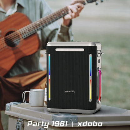 XDOBO SINOBAND Party 1981 300W Outdoor Portable TWS Bluetooth Speaker with LED Colorful Light - Desktop Speaker by XDOBO | Online Shopping UK | buy2fix