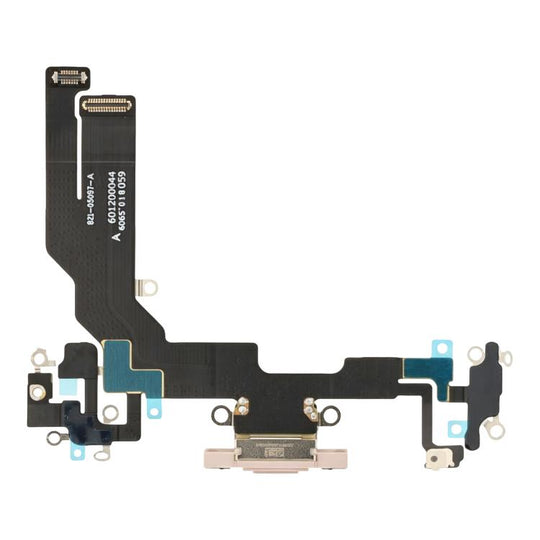 For iPhone 17e Original Charging Port Flex Cable (Pink)