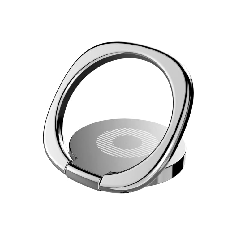 2pcs Universal 360 Degrees Rotatable Privity Metal Ring Holder Bracket for iPhone, Samsung, HTC, LG, Huawei, Xiaomi, vivo, OPPO, Meizu Mobile Phones or Tablets, Built in Iron Sheet, Support Magnets(Silver) - Ring Holder by buy2fix | Online Shopping UK | buy2fix