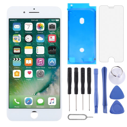 LCD-Bildschirm und Digitizer-Vollmontage für iPhone 8 (Weiß)