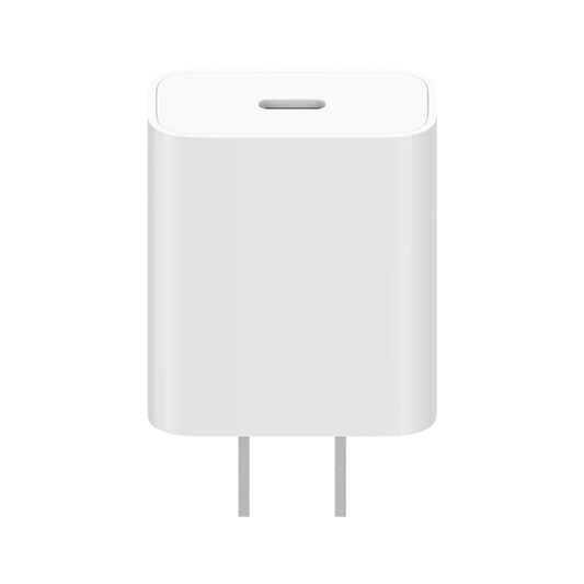 Original Xiaomi AD201 20W Single USB-C / Type-C Interface Travel Charger Quick Charge Version, US Plug(White) by Xiaomi