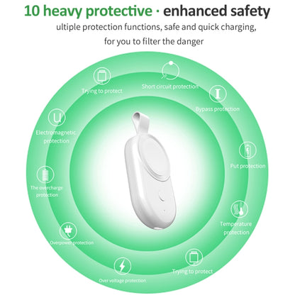 848 Universal Portable Mobile Power & Magnetic Wireless Charger for Apple Watch Series 6 / 5 / SE / 4 / 3 / 2 / 1 - Others by buy2fix | Online Shopping UK | buy2fix