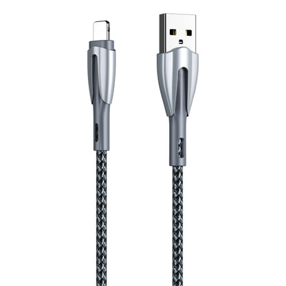 REMAX RC-162i Armor Series 3A USB to 8 Pin Charging Cable, Cable Length: 1m (Silver) - Normal Style Cable by REMAX | Online Shopping UK | buy2fix