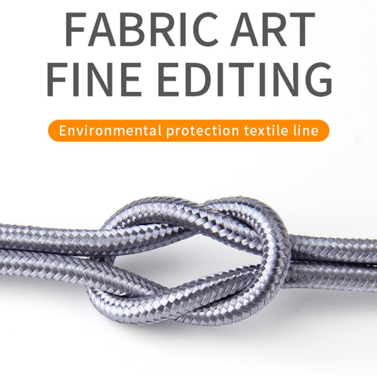 IVON CA89 2.1A USB to 8 Pin Braid Fast Charge Data Cable, Cable Length: 1m(Gold) by IVON