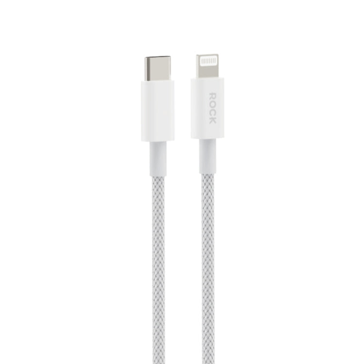 ROCK Z20 1m PD27W USB-C / Type-C to 8 Pin Fast Charging Data Cable by ROCK