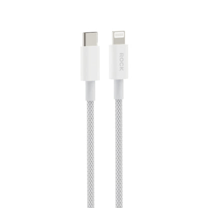 ROCK Z20 1m PD27W USB-C / Type-C to 8 Pin Fast Charging Data Cable by ROCK