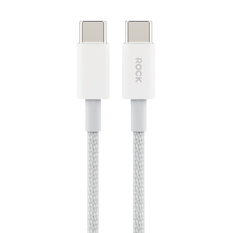 ROCK Z20 1m PD60W USB-C / Type-C to USB-C / Type-C Fast Charging Data Cable - USB-C & Type-C Cable by ROCK | Online Shopping UK | buy2fix