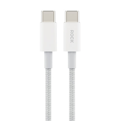 ROCK Z20 1m PD60W USB-C / Type-C to USB-C / Type-C Fast Charging Data Cable - USB-C & Type-C Cable by ROCK | Online Shopping UK | buy2fix