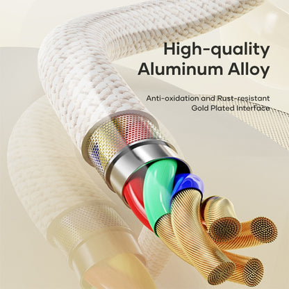 ROCK Z20 1m PD60W USB-C / Type-C to USB-C / Type-C Fast Charging Data Cable - USB-C & Type-C Cable by ROCK | Online Shopping UK | buy2fix