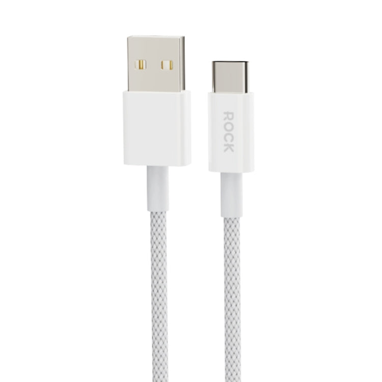 ROCK Z20 1m 6A USB to USB-C / Type-C Fast Charging Data Cable - USB-C & Type-C Cable by ROCK | Online Shopping UK | buy2fix