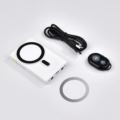 YELANGU TP01 Mobile Phone Selfie Wireless Same Screen Player Smartphone Magnetic Rear Selfie Monitor Screen (White) - Others Accessories by YELANGU | Online Shopping UK | buy2fix