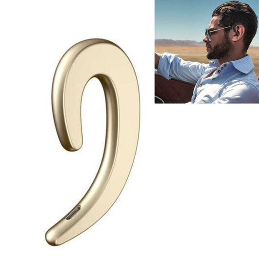 B18 Bone Conduction Bluetooth V4.1 Sports Headphone Earhook Headset, For iPhone, Samsung, Huawei, Xiaomi, HTC and Other Smart Phones or Other Bluetooth Audio Devices(Gold) by buy2fix