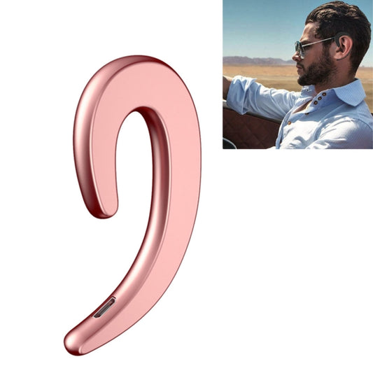B18 Bone Conduction Bluetooth V4.1 Sports Headphone Earhook Headset, For iPhone, Samsung, Huawei, Xiaomi, HTC and Other Smart Phones or Other Bluetooth Audio Devices(Rose Gold) by buy2fix