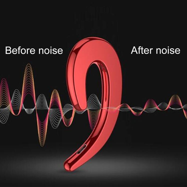 B18 Bone Conduction Bluetooth V4.1 Sports Headphone Earhook Headset, For iPhone, Samsung, Huawei, Xiaomi, HTC and Other Smart Phones or Other Bluetooth Audio Devices(Silver) by buy2fix