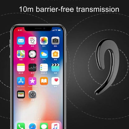 B18 Bone Conduction Bluetooth V4.1 Sports Headphone Earhook Headset, For iPhone, Samsung, Huawei, Xiaomi, HTC and Other Smart Phones or Other Bluetooth Audio Devices(Black) by buy2fix