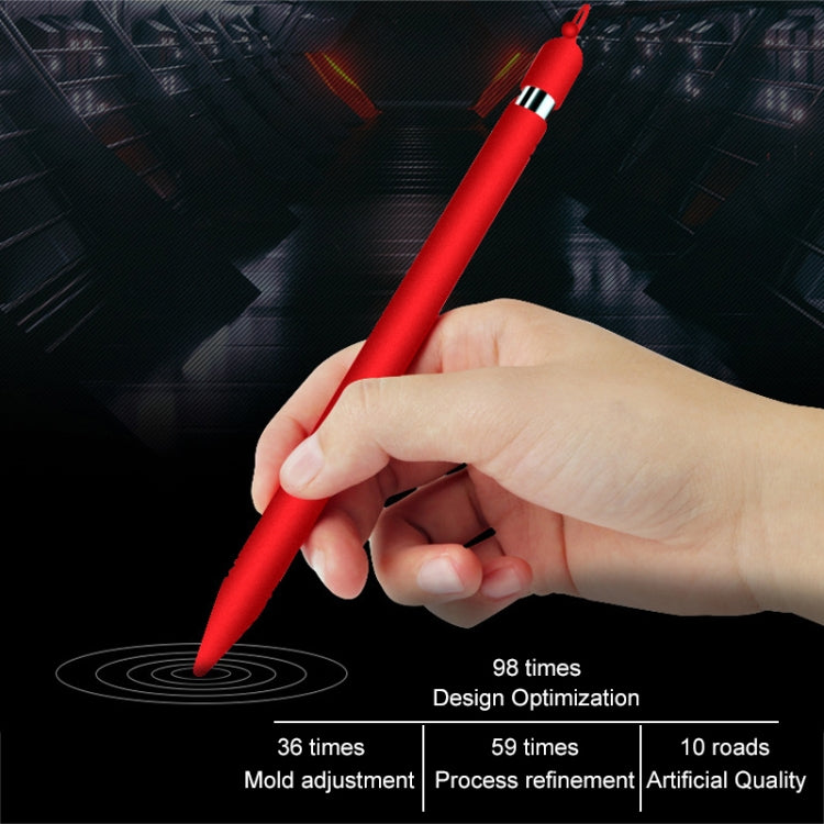 Apple Pen Cover Anti-lost Protective Cover for Apple Pencil (Red) - Pencil Accessories by buy2fix | Online Shopping UK | buy2fix