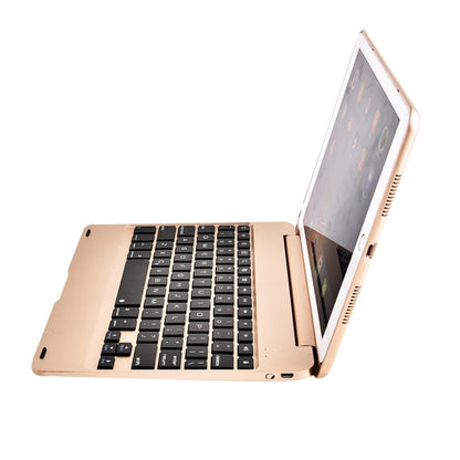 For iPad Pro 9.7 inch / iPAD Air 2 Horizontal Flip Tablet Case + Bluetooth Keyboard(Gold) - For iPad Pro by buy2fix | Online Shopping UK | buy2fix