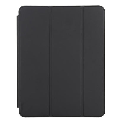 Horizontal Flip Solid Color Leather Case for iPad Pro 12.9 inch (2018), with Three-folding Holder & Wake-up / Sleep Function(Black) - iPad Pro 12.9 (2018) Cases by buy2fix | Online Shopping UK | buy2fix