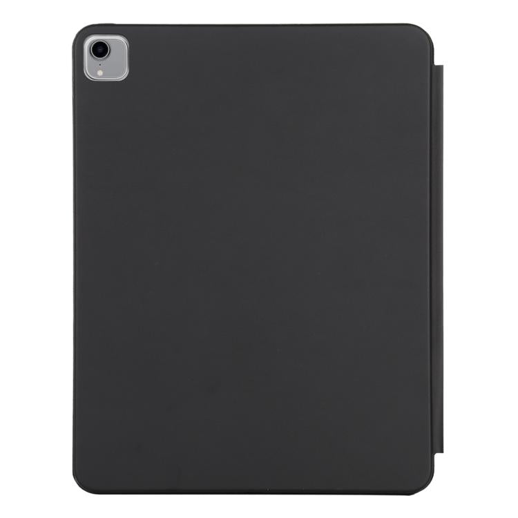 Horizontal Flip Solid Color Leather Case for iPad Pro 12.9 inch (2018), with Three-folding Holder & Wake-up / Sleep Function(Black) - iPad Pro 12.9 (2018) Cases by buy2fix | Online Shopping UK | buy2fix