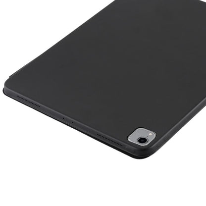 Horizontal Flip Solid Color Leather Case for iPad Pro 12.9 inch (2018), with Three-folding Holder & Wake-up / Sleep Function(Black) - iPad Pro 12.9 (2018) Cases by buy2fix | Online Shopping UK | buy2fix
