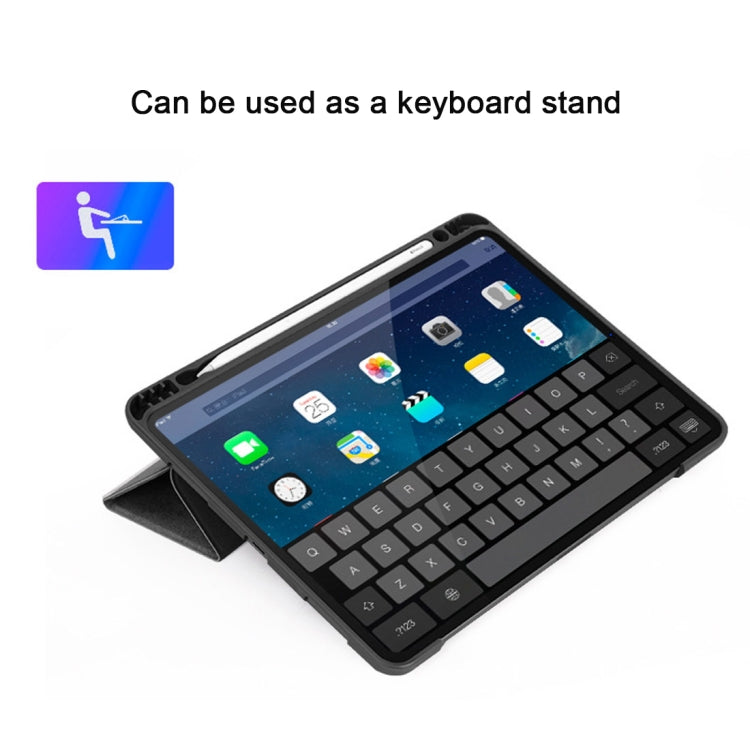 Horizontal Flip Leather Case with Pen Slot Three-folding Holder & Wake-up / Sleep Function for iPad Air 13 2024 / 2025 / Pro 12.9 (2018)(Red) by buy2fix